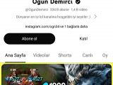Ogün Demirci kanalından reklam 